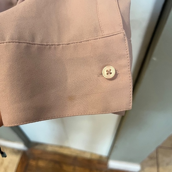 🚨CLEARANCE🚨 Express Lilac Slim Fit Button Up The Portofino Shirt Size M - Picture 7 of 11